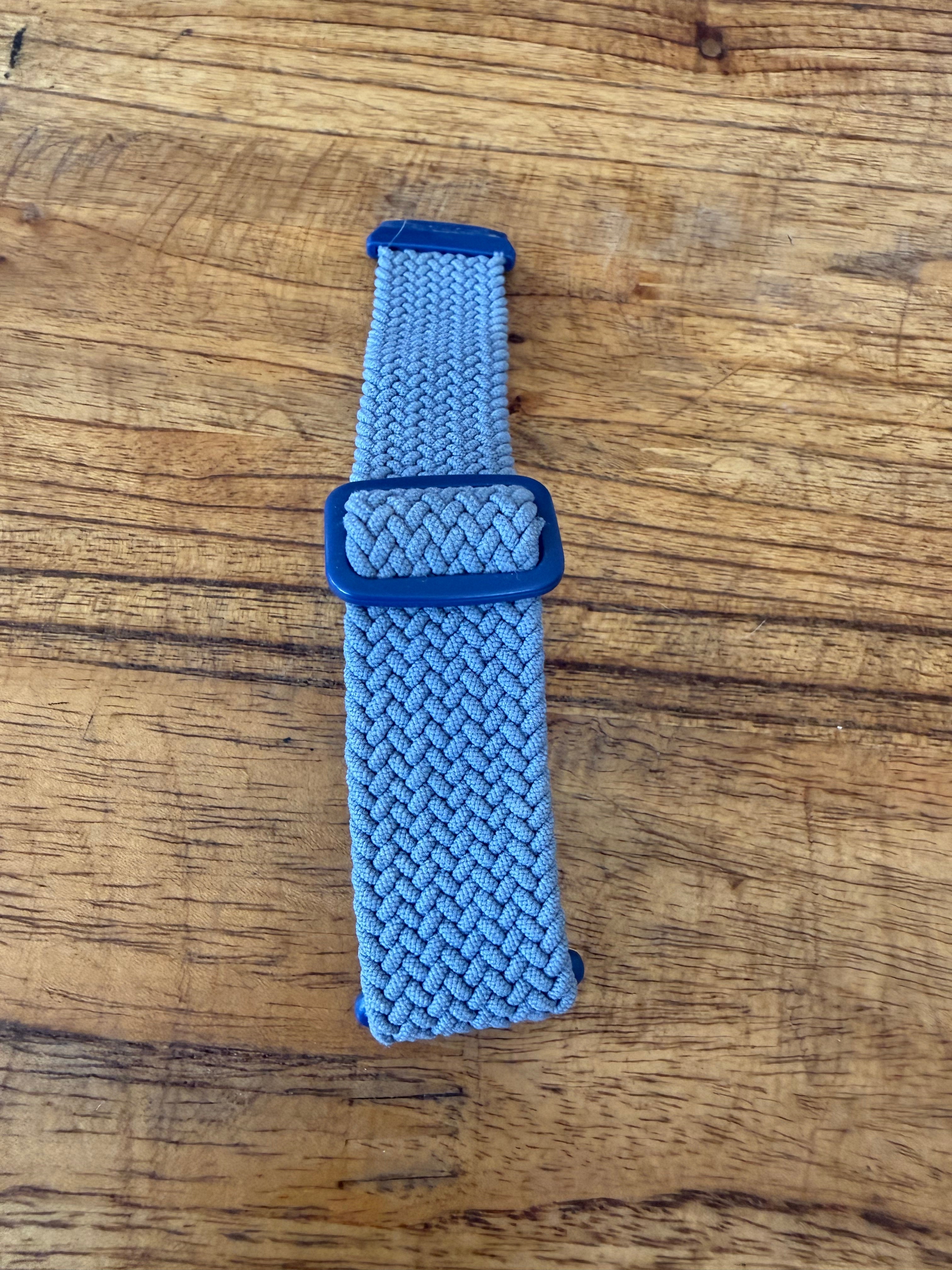 Fitbit Accessory Strap — Blue Stretchy Breathable Band
