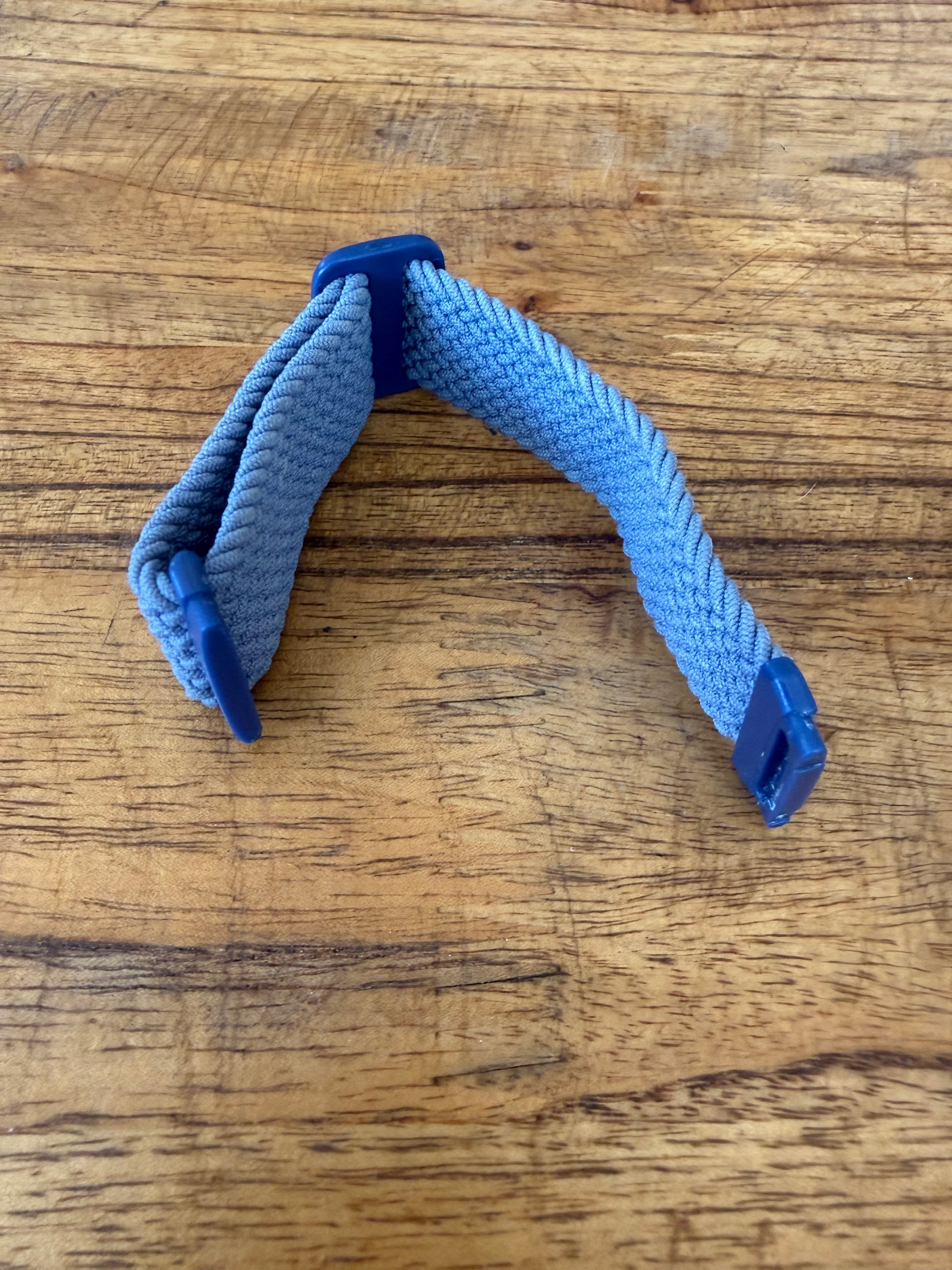 Fitbit Accessory Strap — Blue Stretchy Breathable Band