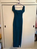 Lulus Blue Maxi Dress with Leg Slit — Size Small